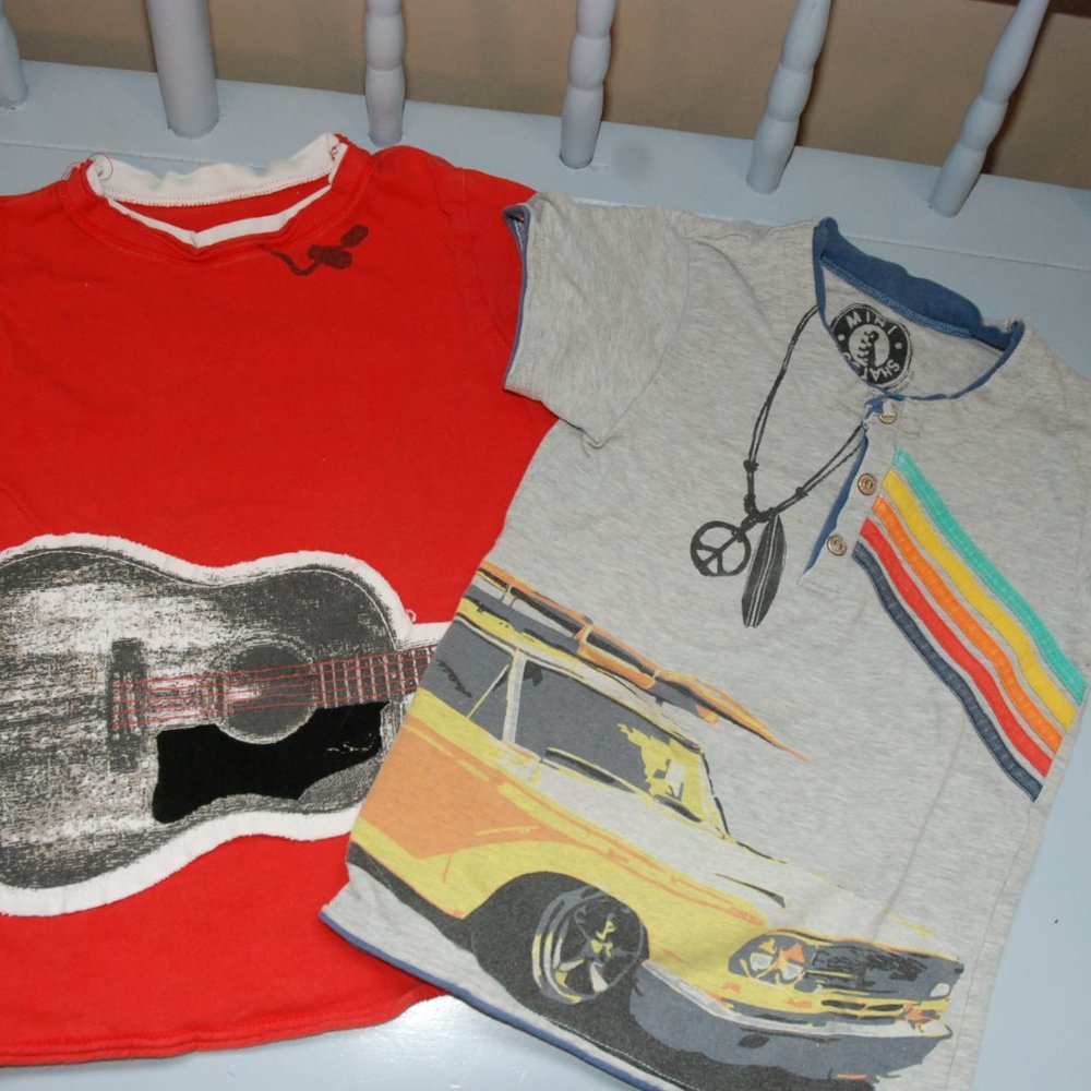 Mini Shatsu Boutique T-shirt Set - 3T